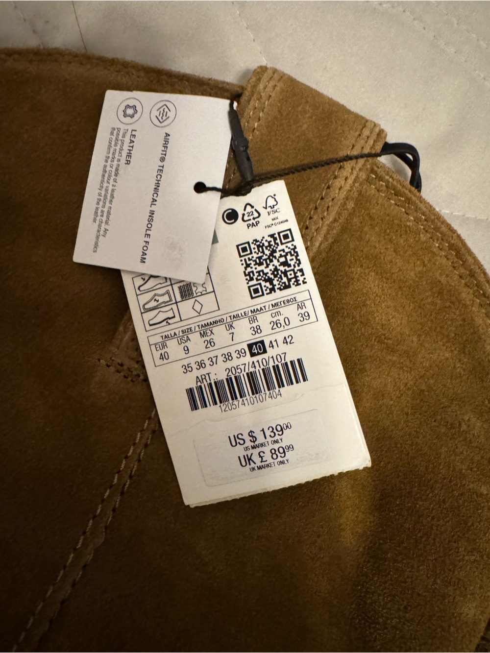 Zara Olive/Camel Suede leather Western Boots - Picture 7 of 8